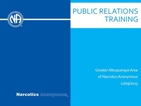 PUBLIC RELATIONS TRAINING