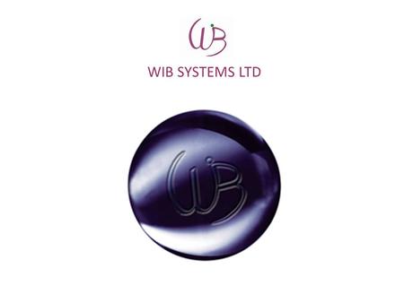 WIB SYSTEMS LTD. WIB SYSTEMS WIB Systems Ltd is providing a comprehensive coverage under a single roof in the areas of advice and guidance, development,