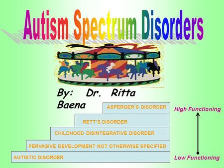 Autism Spectrum Disorders