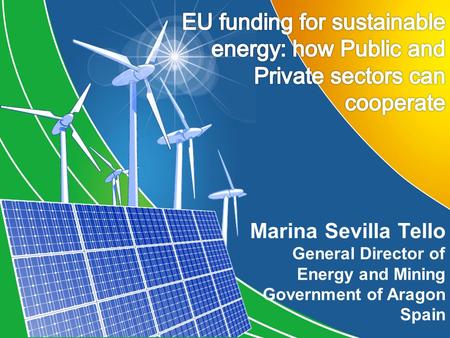 Marina Sevilla Tello General Director of Energy and Mining