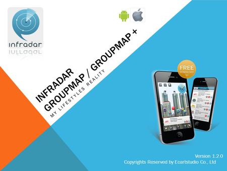 INFRADAR GROUPMAP / GROUPMAP + MY LIFESTYLES REALITY Version 1.2.0 Copyrights Reserved by Ecartstudio Co., Ltd.