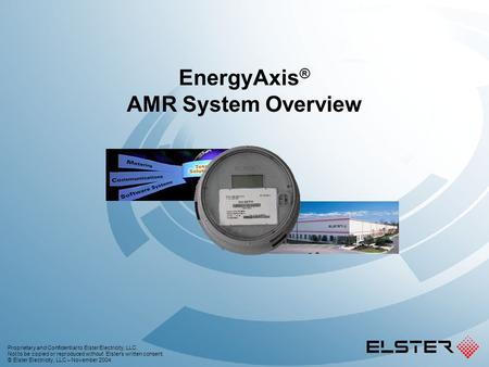 EnergyAxis® AMR System Overview