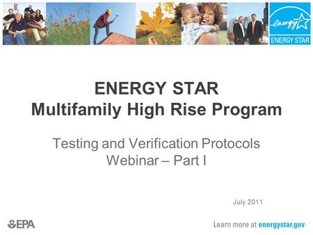 ENERGY STAR Multifamily High Rise Program