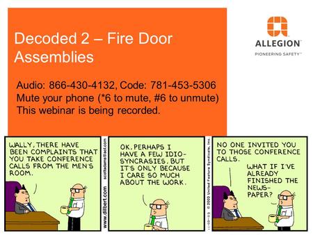 Decoded 2 – Fire Door Assemblies