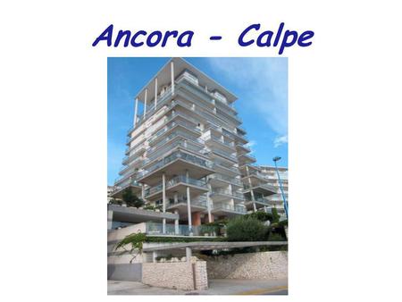 Ancora - Calpe.