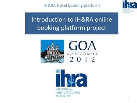 IH&RA Hotel booking platform