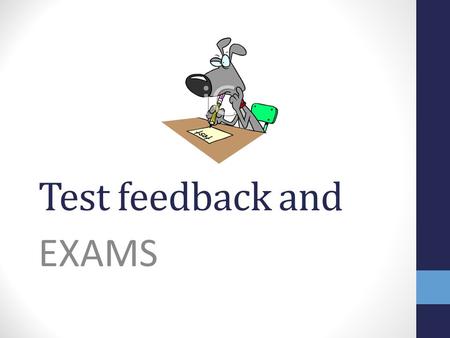 Test feedback and EXAMS. Question 1(a) Janet signs a promissory note in favour of Pick n Pay and leaves the amount blank before giving it to her son,