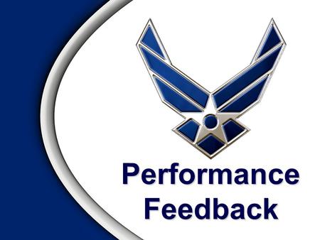 Performance Feedback.