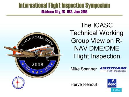 International Flight Inspection Symposium