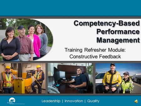 Competency-Based Performance Management