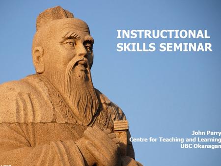 INSTRUCTIONAL SKILLS seminar