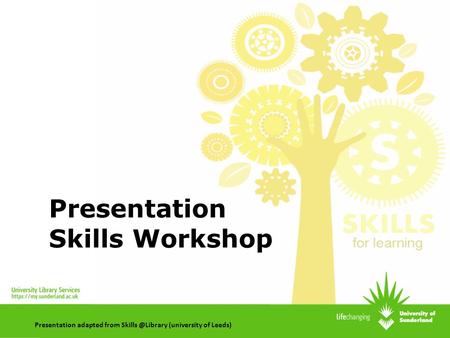 Presentation Skills Workshop