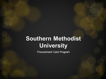 Southern Methodist University