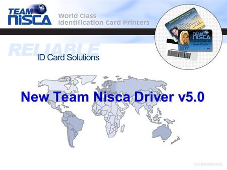 Www.teamnisca.com New Team Nisca Driver v5.0. www.teamnisca.com Now with network support! – The V5.0 Nisca driver now offers imbedded support the Silexs.