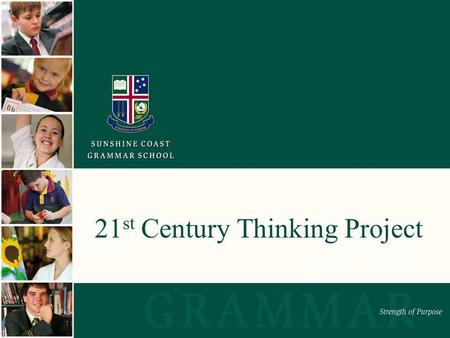 21 st Century Thinking Project. How would you rate your knowledge and use of active thinking routines in your teaching in February?