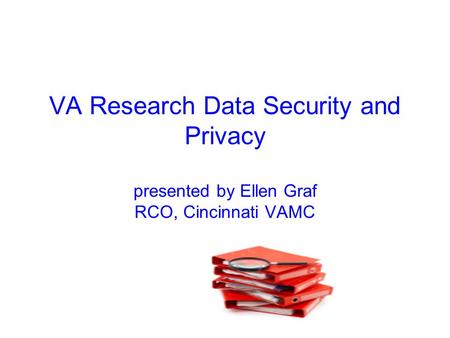 What is VA Research and Sensitive VA Research Data?