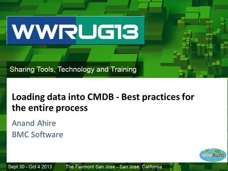 Loading data into CMDB - Best practices for the entire process