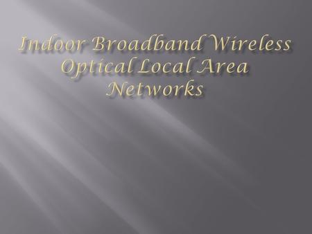 A Wireless Local Area Network (WLAN) is a network that interconnects devices using radio waves. Wireless networking technologies allow devices to communicate.