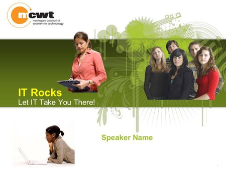 1 IT Rocks Let IT Take You There! Speaker Name. 2 Innovations That Were Not in the Market 30 Years Ago…what will the next 30 years bring ? The next few.