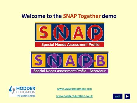 Welcome to the SNAP Together demo