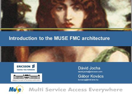 Introduction to the MUSE FMC architecture