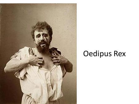 Oedipus Rex.