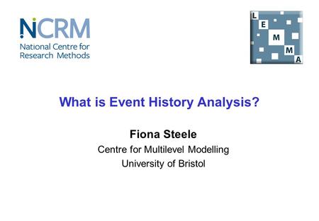 What is Event History Analysis?