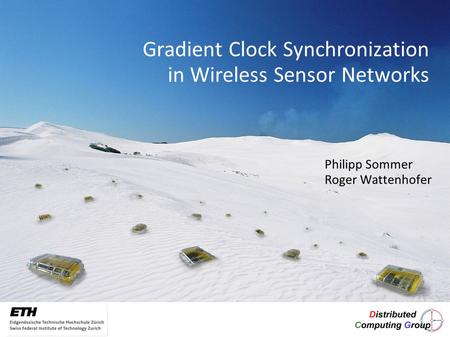 Gradient Clock Synchronization in Wireless Sensor Networks