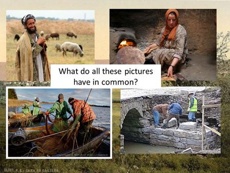 What do all these pictures have in common?. Daily Life in the time of Jesus To describe how people made a living the time of Jesus To recognise significant.