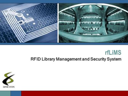 RfLiMS RFID Library Management and Security System.