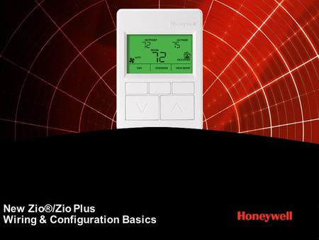 New Zio®/Zio Plus Wiring & Configuration Basics