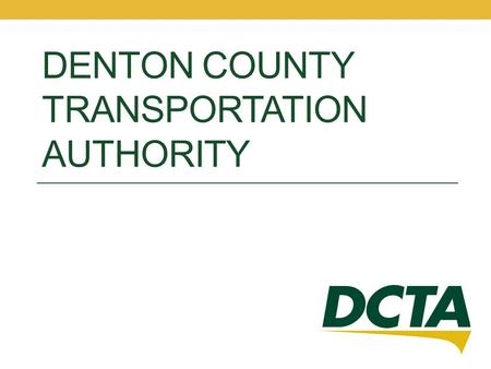 Denton County Transportation Authority