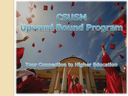 college of their choice College Preparation Program designed to assist 9-12 th grade students graduate from high school and attend the college of their.