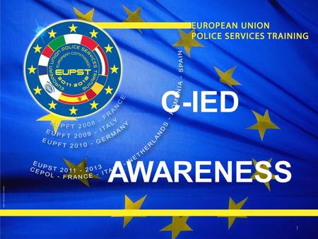 C-IED AWARENESS 1 1.