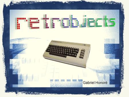 Gabriel Honoré 1. What is it? A collection of software emulators –A software emulator is a computer program that imitates an electronic device or another.