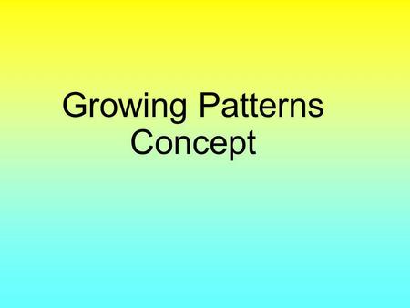 Growing Patterns Concept. The figures as shown below are made up of identical tiles. Fig. 1 Fig. 2 Fig. 3 (a) Following the pattern, how many tiles is.