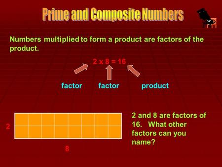 Prime and Composite Numbers