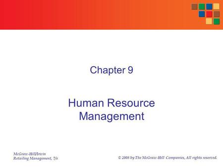 Human Resource Management