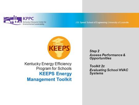 KEEPS Energy Management Toolkit Kentucky Energy Efficiency