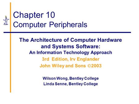 Chapter 10 Computer Peripherals