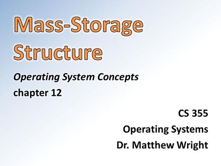 Mass-Storage Structure