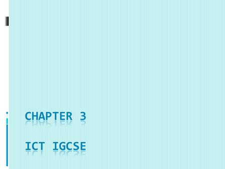 Term Project Grade 9 Section B Due december 18 Find and research one Emerging technology not studied in class. It can be a prototype or already available.