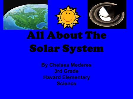 All About The Solar System