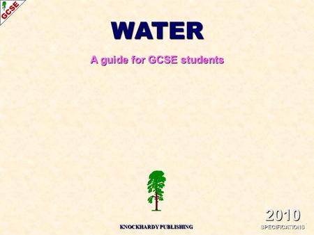 A guide for GCSE students KNOCKHARDY PUBLISHING