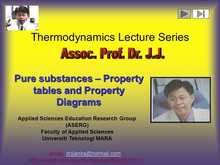 Thermodynamics Lecture Series    Applied Sciences Education.