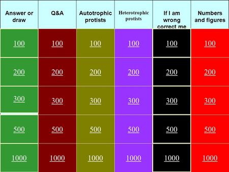 Heterotrophic protists