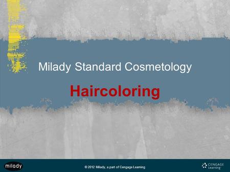 Milady Standard Cosmetology