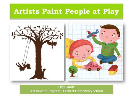 Artists Paint People at Play