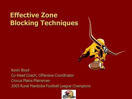 Effective Zone Blocking Techniques