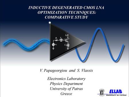 Importance of the LNA. Importance of the LNA Importance of the LNA Friis’ Formula.